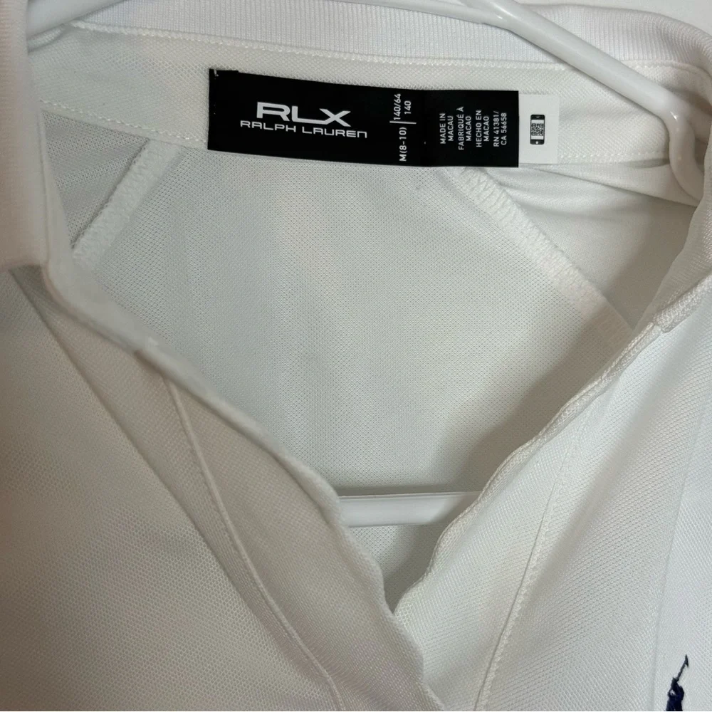 Ralph Lauren RLX White Polo Shirt